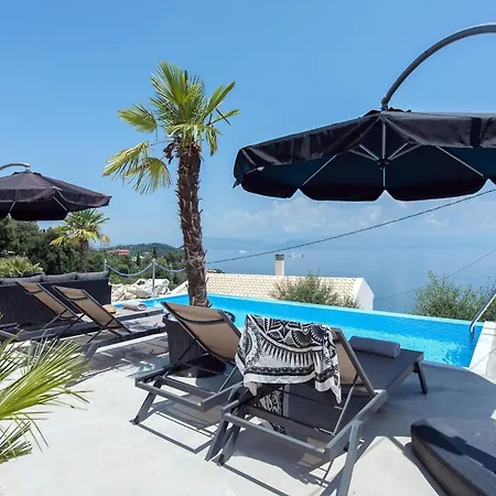 Seaview Corfu 2 Bedroom Private Pool Ac