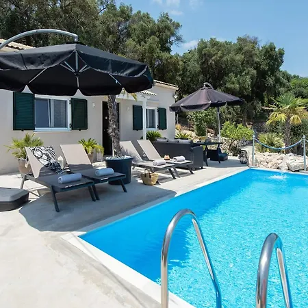 Villa Seaview Corfu 2 Bedroom Private Pool Ac Perama (Corfu)