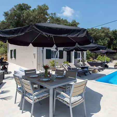 Villa Seaview Corfu 2 Bedroom Private Pool Ac